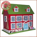 wooden house toy