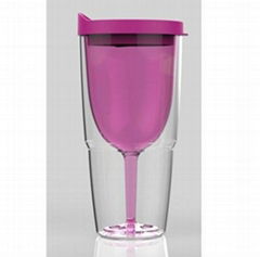 Double wall Tumbler wine cups