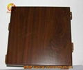 wooden grain aluminium honeycomb panel 1
