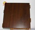 wooden grain aluminium honeycomb panel