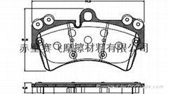 赛飞刹车片sd101