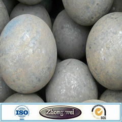 Forged steel grinding ball