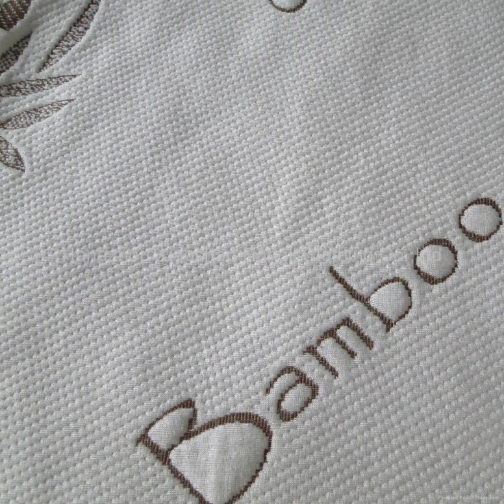 Sell bamboo knitted jacquard mattress fabric