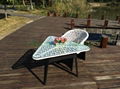 Outdoor rattan table and chair 5