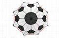 Promotional Coca-Cola Stick Umbrella Football Fabric