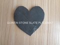Natural Black  Slate Placemat and Coaster
