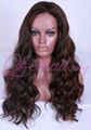 long women wave curly lace front wig 1