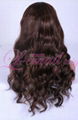 long women wave curly lace front wig 2