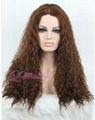 curly invisible part carve lace front