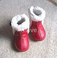 Baby soft sole leather boot infant