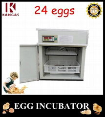 Hot Sale CE Approved Mini Quail Incubator for 24 Eggs