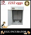 CE Approved Full Automatic Small Incubator Thermostat for Sale 1