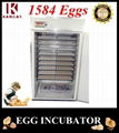 Hot Sale CE Approved Quail Incubator for