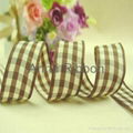 Polyester double face scotch ribbon 4