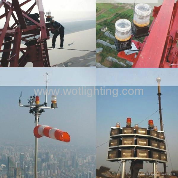 Intelligent Low intensity LED single Aviation obstruction light(AOL) 5