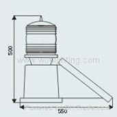 CHDT-1HF FAA L-865 Medium intensity type A 20000CD solar tower light  3