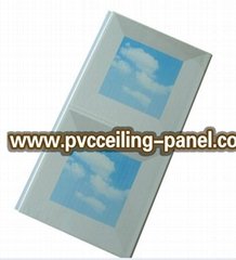 Hot stamping pvc panel with 25cm
