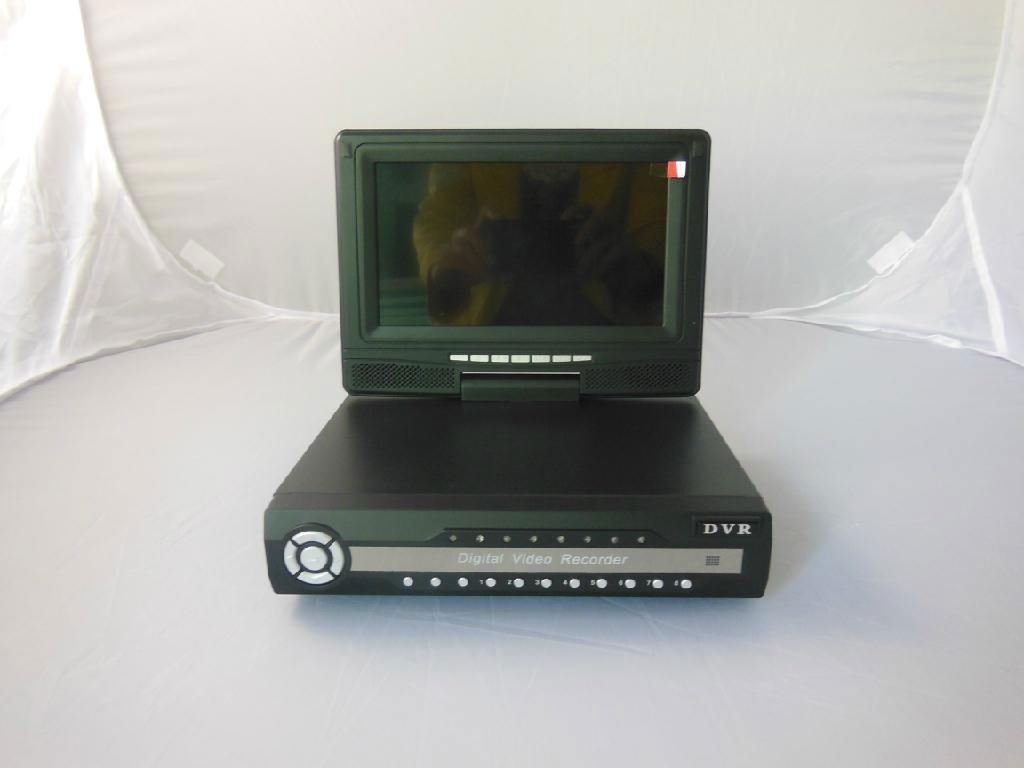 MINI DVR WITH 7 INCH LCD&VGA 3