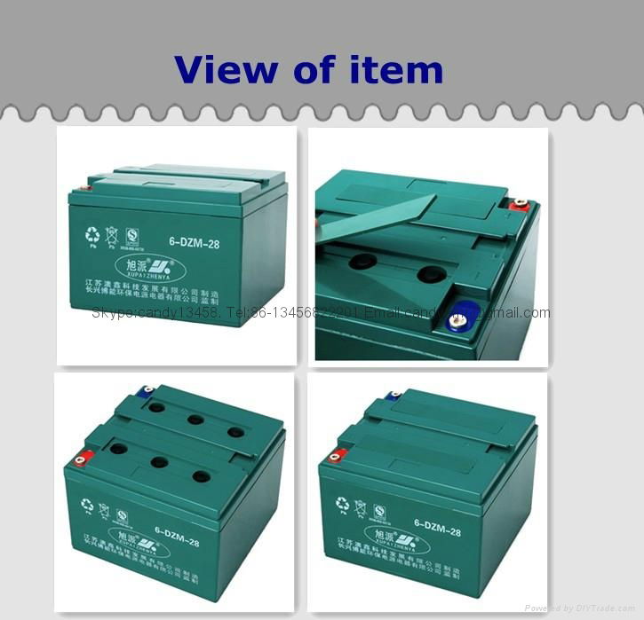 Electric motor battery 48v for three wheel electric scooter 2