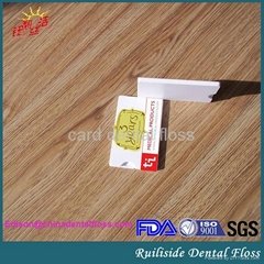 professional manufacture card dental floss 