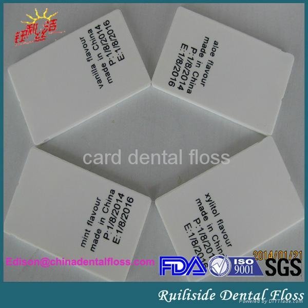 professional manufacture card dental floss  2