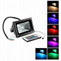 RGB led flood light 10W/20W/30W/50W/70w/100W outdoor lighting waterproof IP65