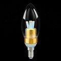 Dimmable Samsung Chip 3w E14 E27 LED Candle Light
