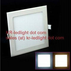 LED Square Panel light 225x255mm 18w for indoor lighting