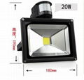 50w IP65 PIR Motion Sensor COB LED Flood Light Waterproof Outdoor lamp bulb ligh 1