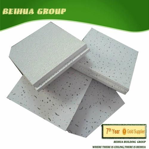 mineral wool board fine fissured pattern