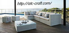 Poly Rattan Sofa set Furniture