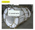 High quality CaSi cored wire  offered for overseas market