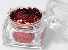 GLITTER POWDER FOR SYNTHETIC LEATHER,