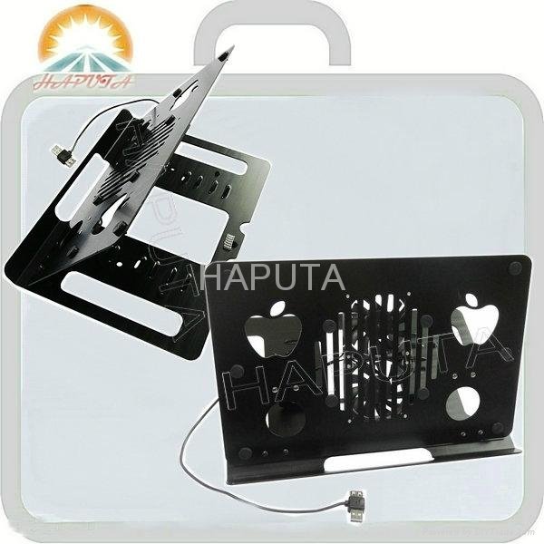 Aluminum laptop cooling stand 2