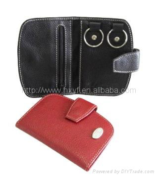 leather keys holder/ key pouch/key wallet 4