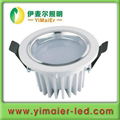 3w epistar COB led downlight with ce rohs 3 years warranty 2