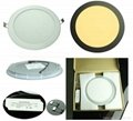 3w epistar round led panel light with ce rohs fcc 3 years warranty 4