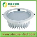 24w epistar COB led downlight with ce rohs 3 years warranty