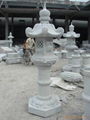 china garden stone lantern customized 3