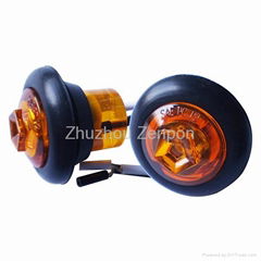 3/4" Round LED Side Marker & Clearance Lights