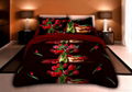 100% polyester microfiber bedding set