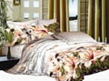 100% polyester microfiber bedding set rotary 5