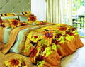 100% cotton bedding set rotary