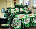 100% cotton bedding set rotary 3