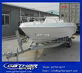 Factory hot sale 18ft frp center console fishing boat 1