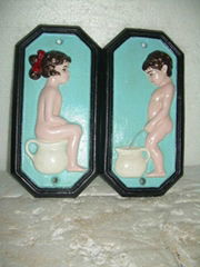 Boy & Girl Toilet  Signs