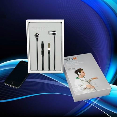 Metal in ear earbuds with mic 2