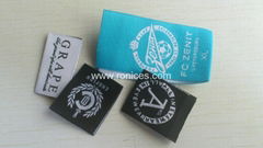 2014 Hot Custom Woven Clothing Labels