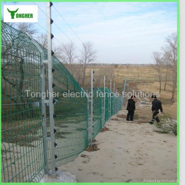 electric fence system for residential area,home security with GSM alarm 5