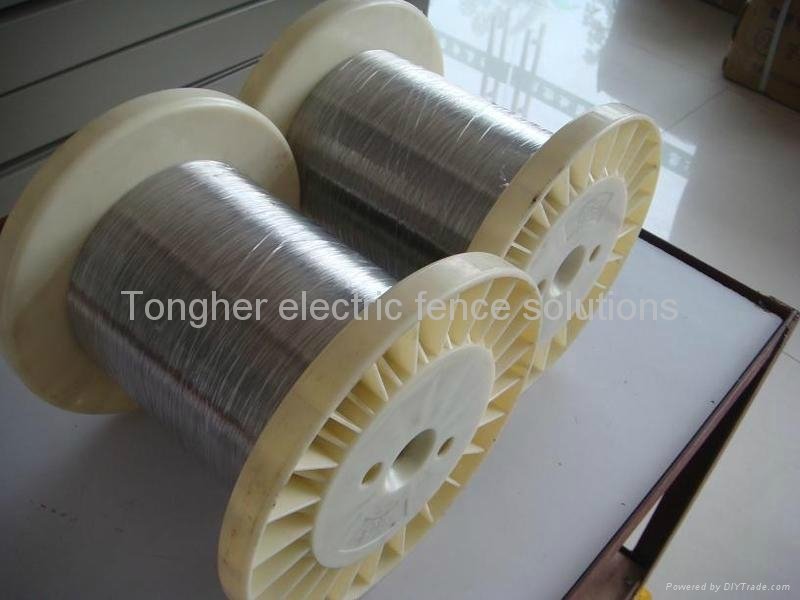 Safety electric fence alloywire wires for fence system 3